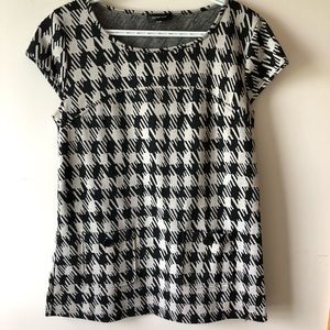 Spense black and gray size L mini dress